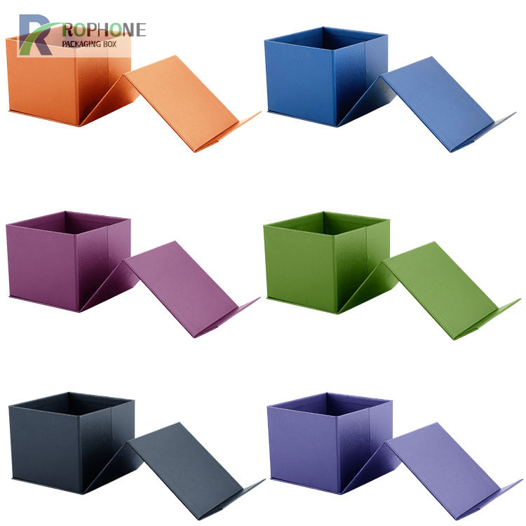 scatole regalo pieghevoli con coperchio