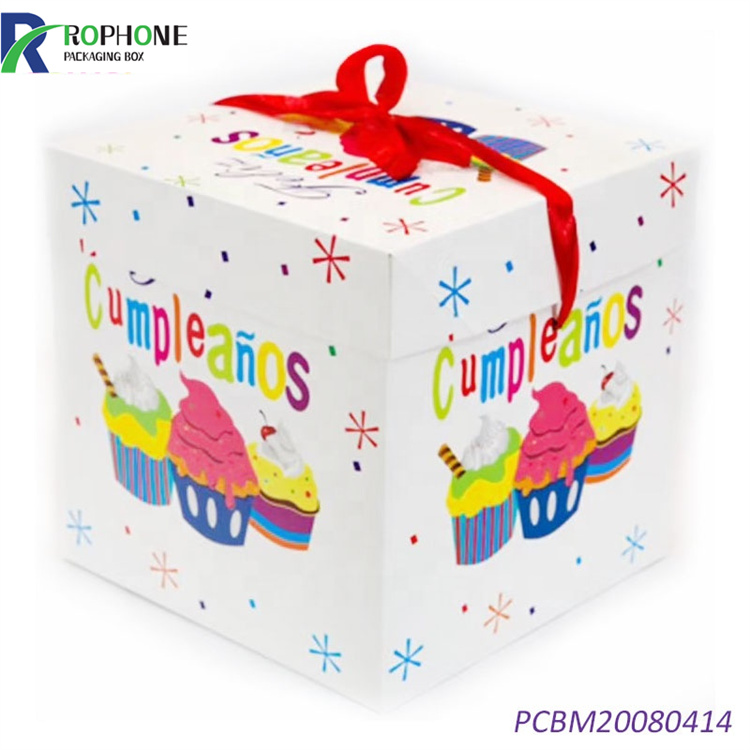 confezione regalo di buon compleanno