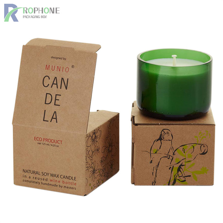scatole di candele kraft