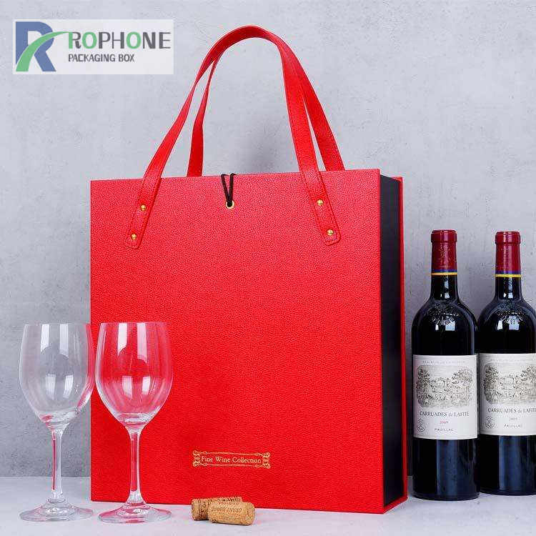 scatole per imballaggio per bicchieri da vino